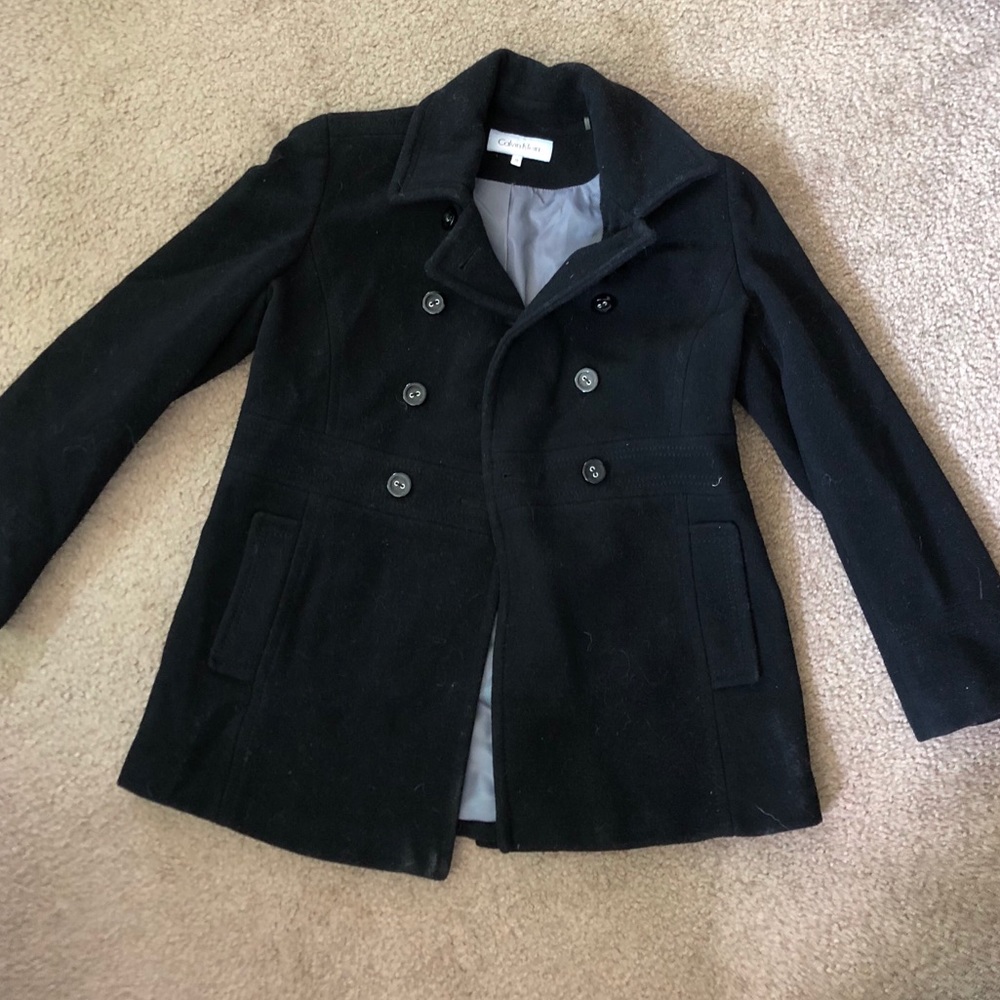 ❌ NOT FOR SALE Calvin Klein Winter Pea Coat